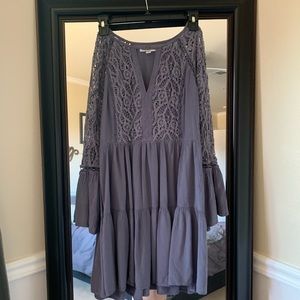 Americana Eagle Outfitters crochet dress